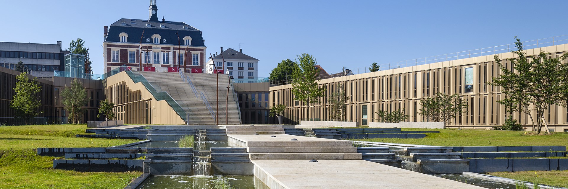 Extension-rénovation de l'Hôtel de Ville de Noisy-le-Grand