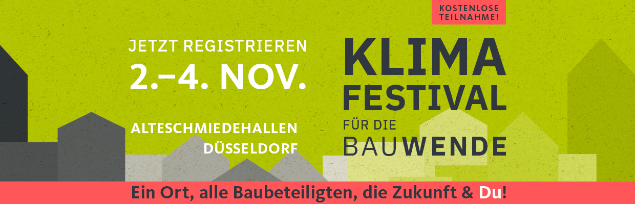 Informieren, diskutieren und netzwerken beim Klimafestival in Düsseldorf vom 2. bis 4. November 2022