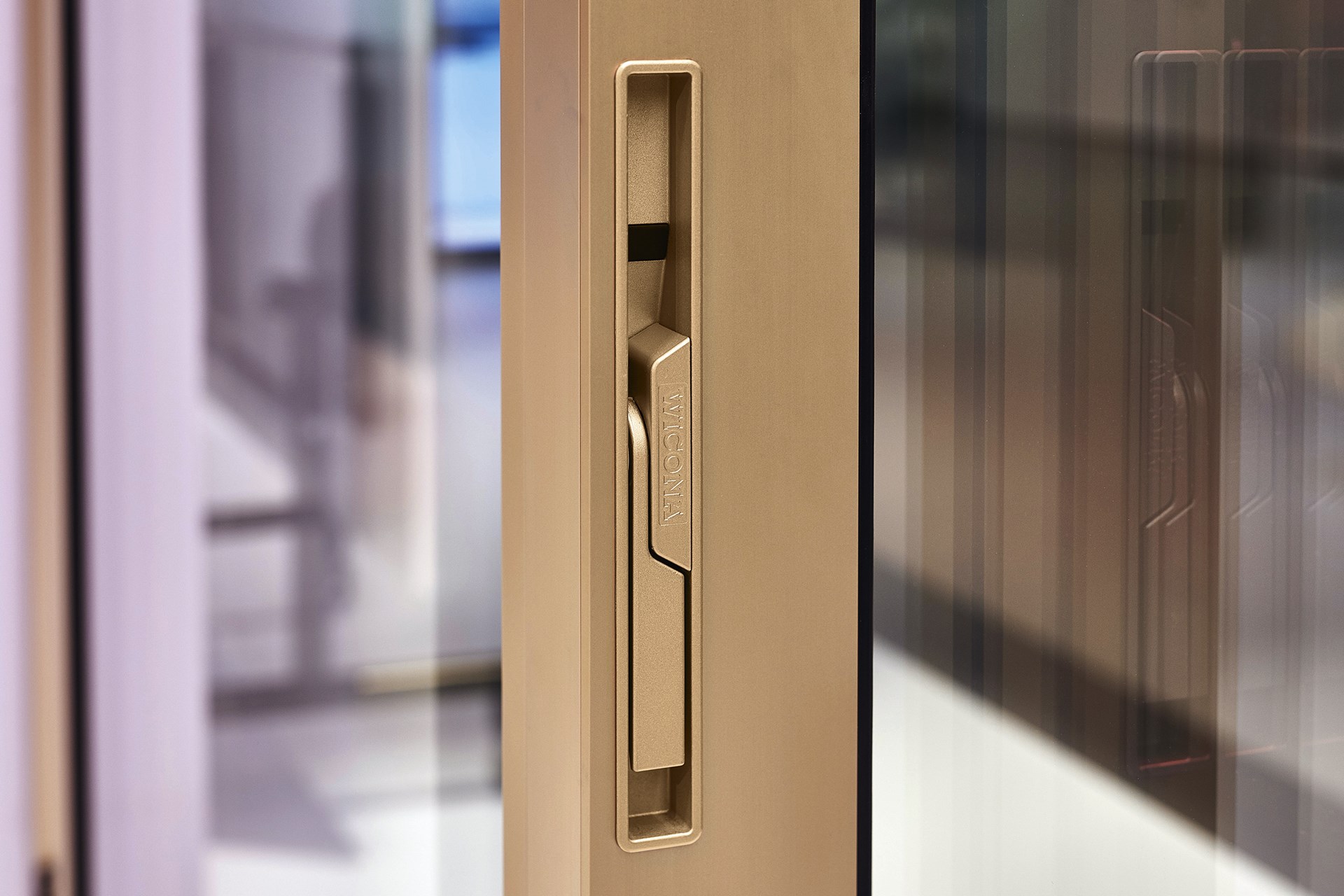 Concealed window handle