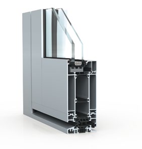 Doors system depth 65mm WICONA