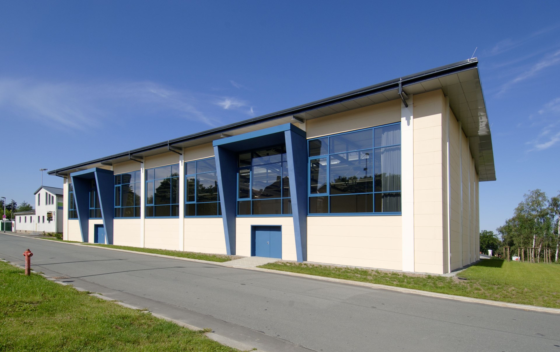 Zweifeldsporthalle Mittelschule Falkenstein