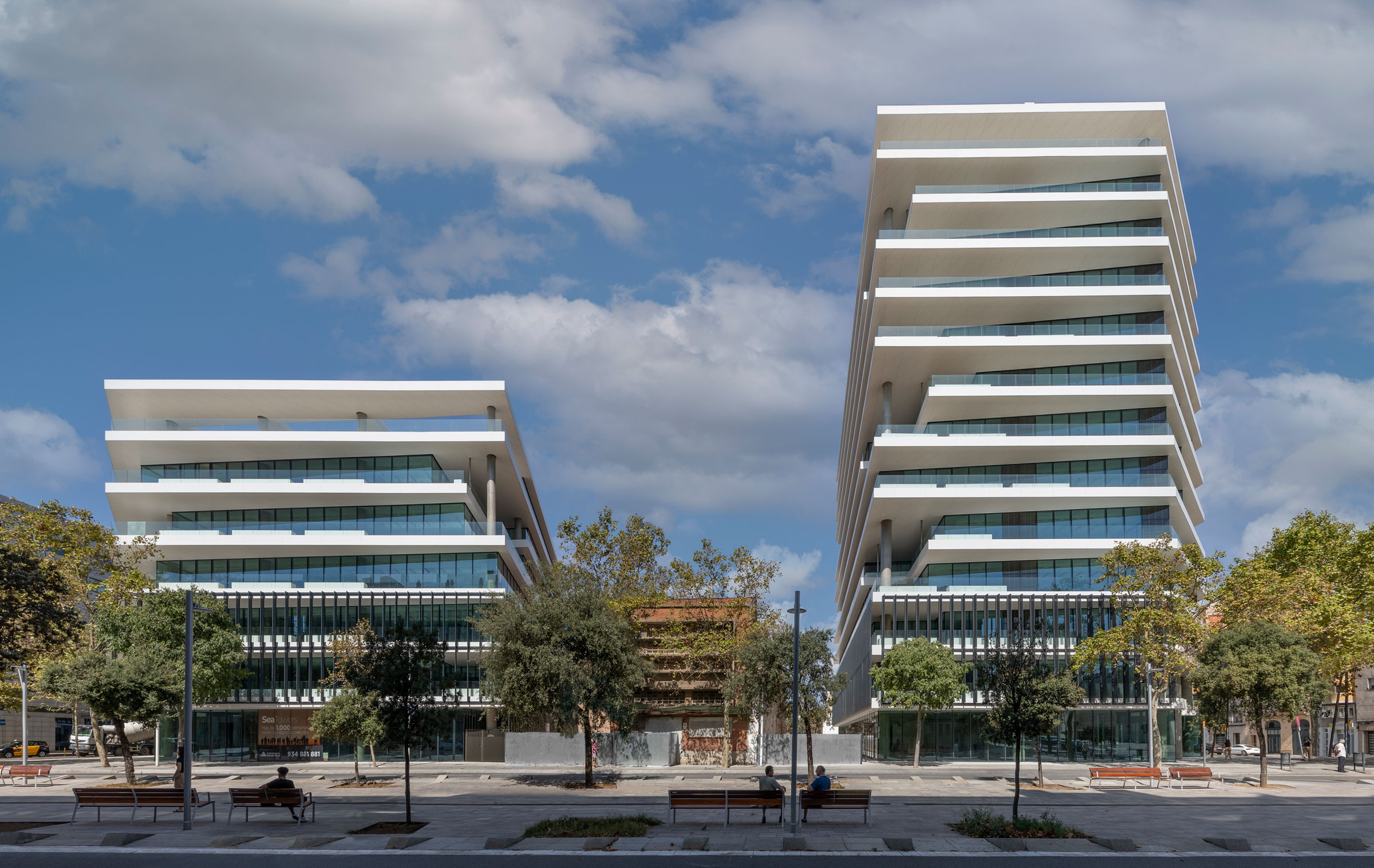 WICONA en el Sea Towers, un complejo de oficinas LEED Platinum, proyectado por GCA Architects